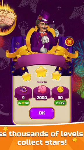 Circus Words: Magic Puzzle screenshot