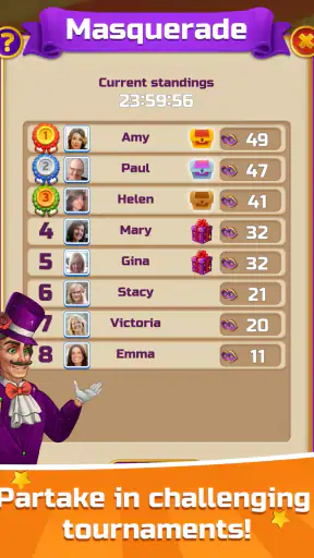 Circus Words: Magic Puzzle screenshot