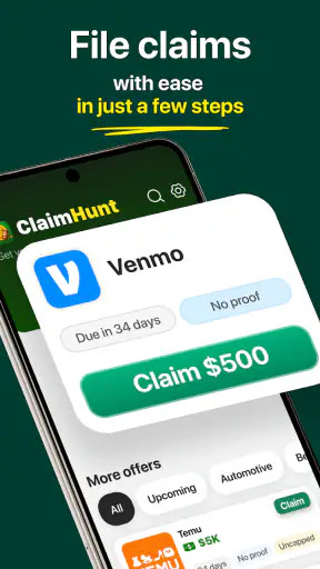ClaimHunt: Class Action Claims screenshot