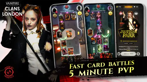 Clans of London: Vampire CCG screenshot