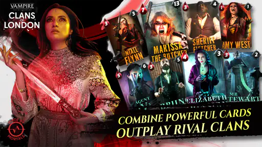 Clans of London: Vampire CCG screenshot