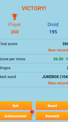 Classic Words Solo screenshot