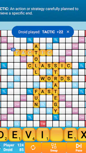 Classic Words Solo screenshot