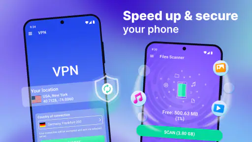 Cleaner - Clean Phone & VPN screenshot