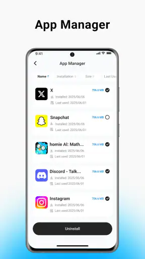 CleanMas screenshot