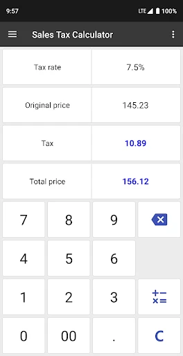 ClevCalc - Calculator screenshot