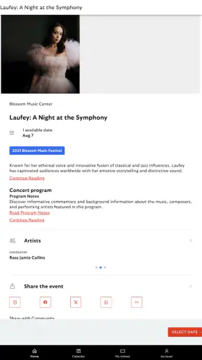 Cleveland Orch screenshot