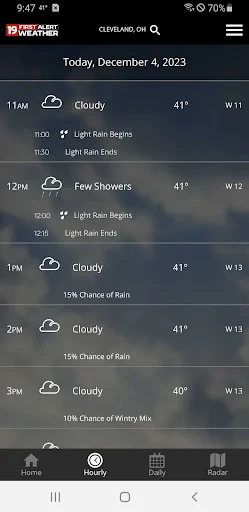 Cleveland19 FirstAlert Weather screenshot