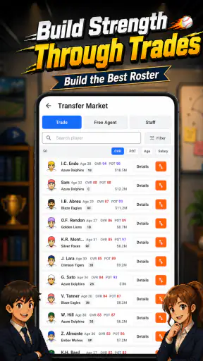 Club Story: Baseball Manager screenshot