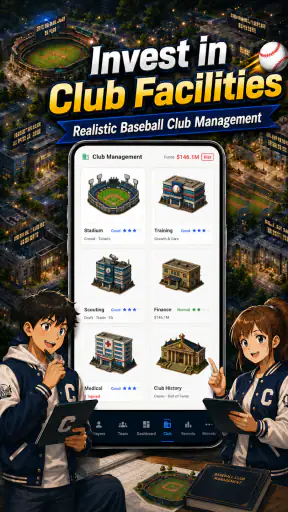 Club Story: Baseball Manager screenshot