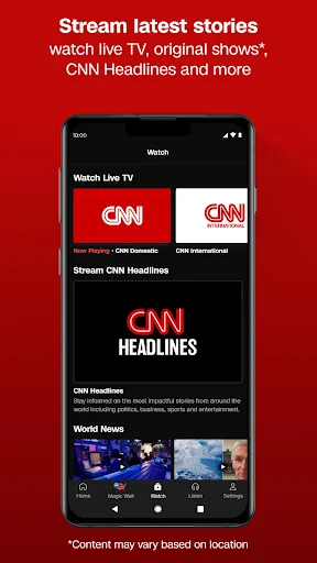 CNN: Live & Breaking News screenshot