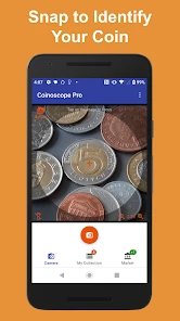 Coinoscope: Coin identifier screenshot