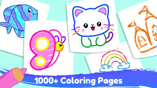 Coloring Games & Coloring Kids screenshot