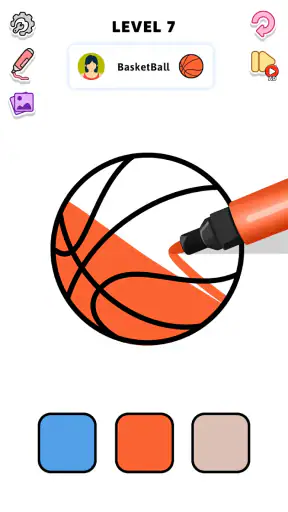 Coloring Page ASMR Drawing screenshot