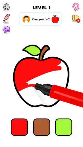 Coloring Page ASMR Drawing screenshot