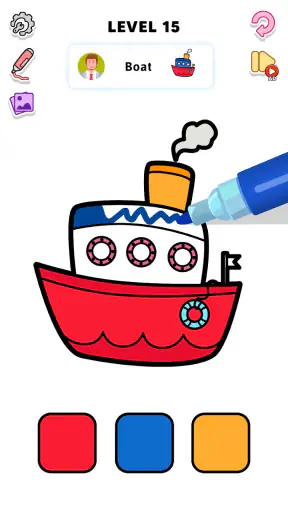 Coloring Page ASMR Drawing screenshot