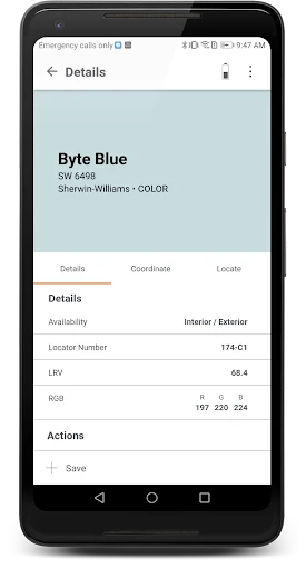 ColorSnap® Match screenshot