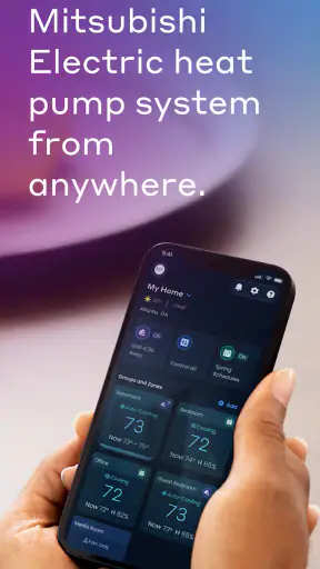 Comfort by Mitsubishi Electric screenshot