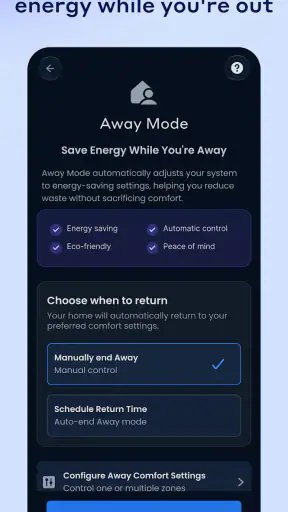Comfort by Mitsubishi Electric screenshot