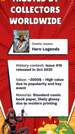 Comic Book Price Value Scanner screenshot