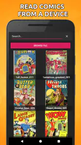 Comic Book Reader (cbz/cbr) screenshot