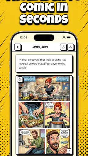 Comikaze - Create Comics Manga screenshot
