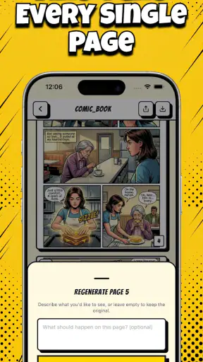 Comikaze - Create Comics Manga screenshot