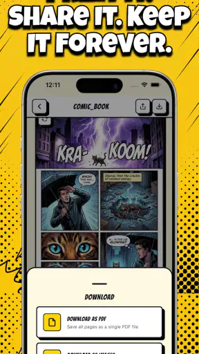 Comikaze - Create Comics Manga screenshot