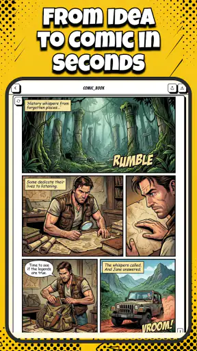 Comikaze - Create Comics Manga screenshot