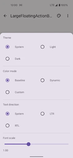 Compose Material Catalog screenshot