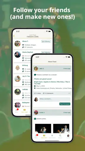 Concert Archives screenshot