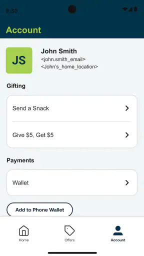 Connect & Pay screenshot