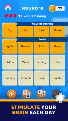 Connections Connect The Words screenshot