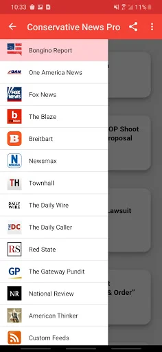 Conservative News Pro screenshot