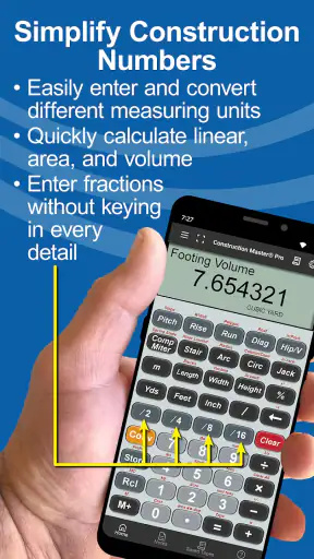 Construction Master Pro Calc screenshot
