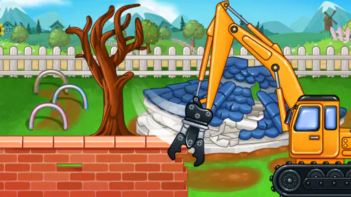 Construction Truck Kids Games screenshot