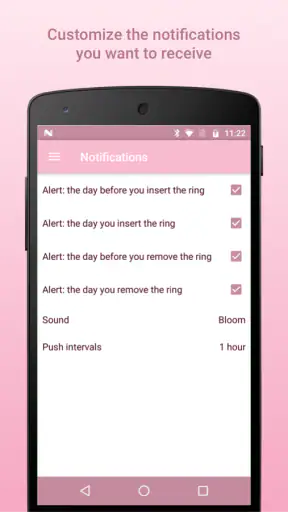 Contraceptive Ring Reminder + screenshot