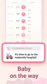 Contraction Timer & Counter screenshot