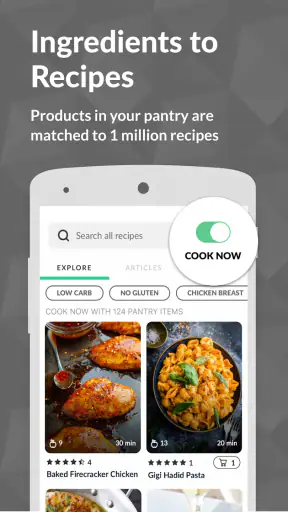 Cooklist: Pantry & Cooking App screenshot