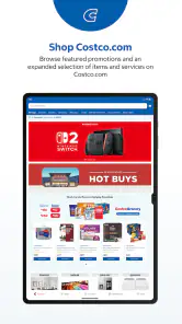 Costco Wholesale screenshot