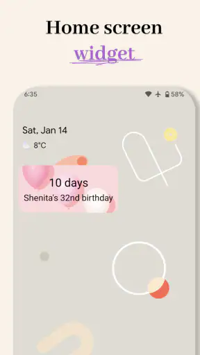 Countdown - Days Until screenshot