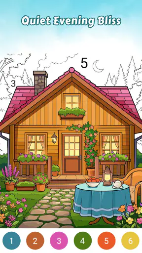 Country Living Color by Number screenshot