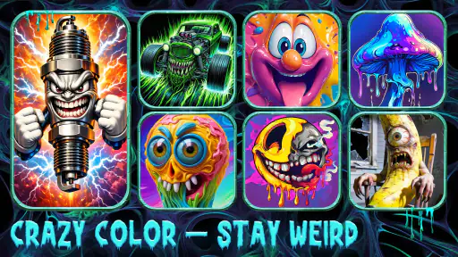 Crazy Color: Color by Number screenshot