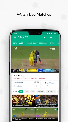 Cricbuzz - Live Cricket Scores screenshot