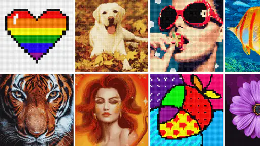 Cross Stitch: Color by Number screenshot