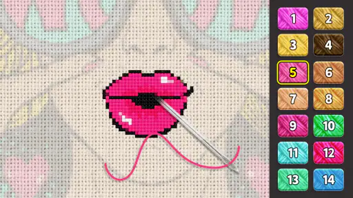 Cross Stitch: Color by Number screenshot