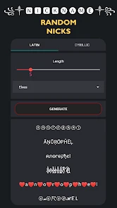 Crosshair & Nickname Generator screenshot