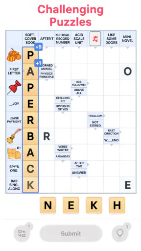 Crossword Challenge screenshot