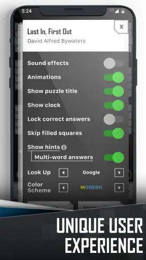 Crossword Puzzle Redstone screenshot