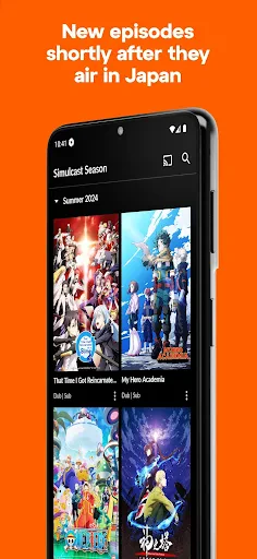 Crunchyroll screenshot